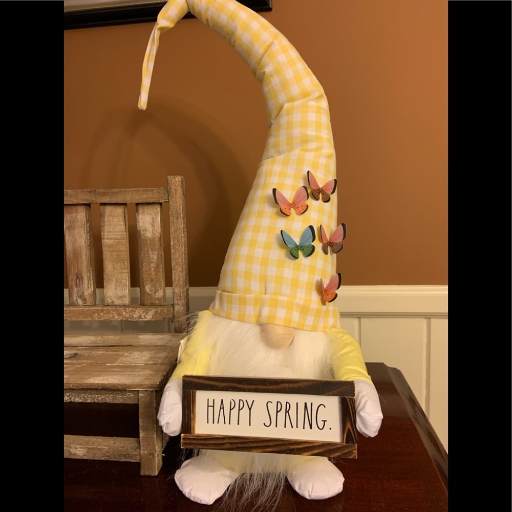Rae Dunn Happy Spring Gnome